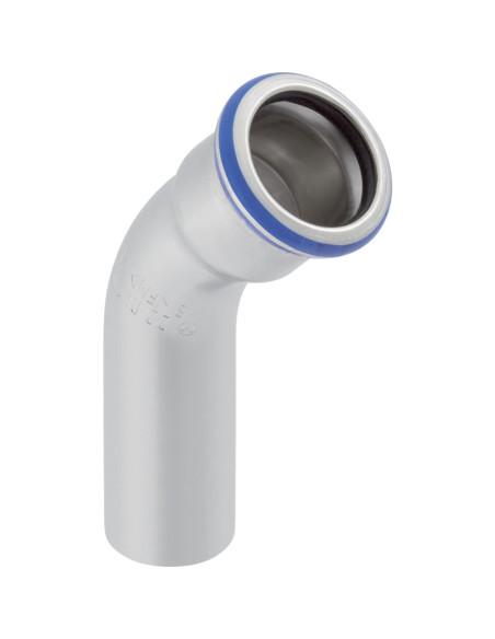 Coude 45° Mapress inox 316 MF à sertir