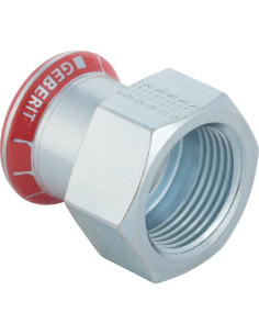 Jonction Mapress acier carbone femelle à sertir