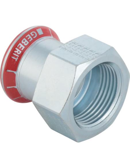Jonction Mapress acier carbone femelle à sertir