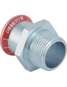 Jonction Mapress acier carbone mâle à sertir