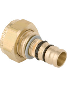 Jonction Mepla bronze femelle écrou tournant