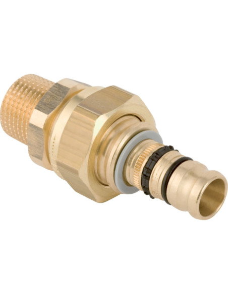 Jonction Mepla bronze mâle 3 pièces