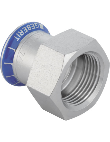 Jonction Mapress inox 316 femelle à sertir