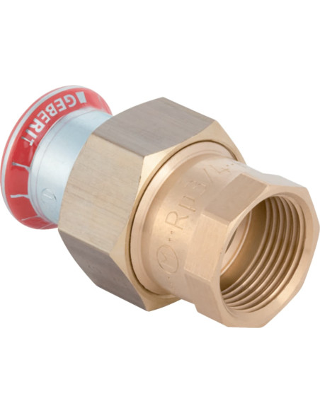 Raccord union Mapress acier carbone femelle