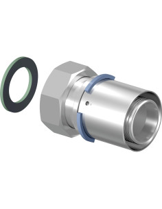 Jonction S-Press femelle écrou tournant - tube multicouche