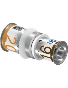 Réduction S-Press Plus laiton à sertir DN20 à 32