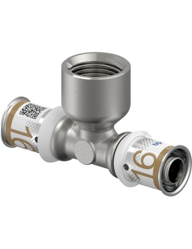 Té S-Press Plus taraudé femelle à sertir DN16 à 32 - Uponor