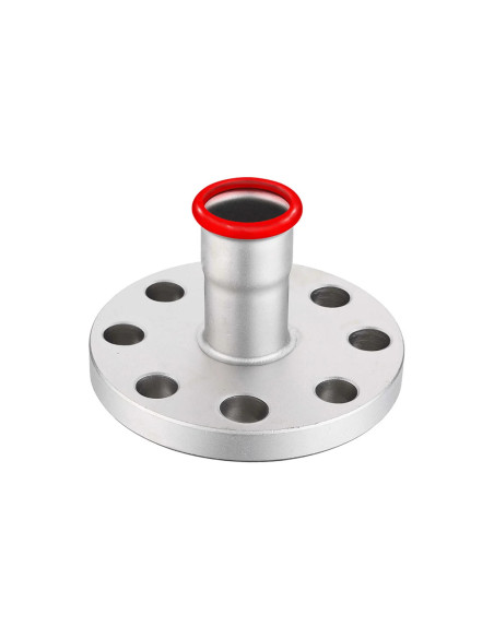 Bride acier carbone SERTIsteel PBtub carbone à sertir, fond blanc