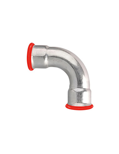 Coude 90° acier carbone à sertir - FF - BSI Robinetterie