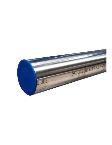 Tube inox 316L SERTIsteel PBtub inox 316L à sertir, fond blanc