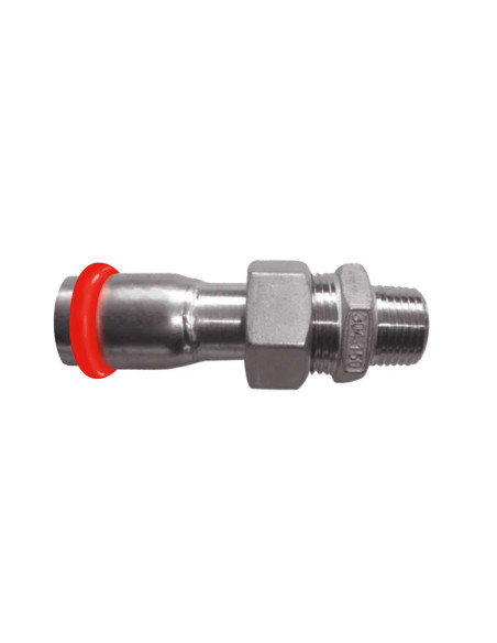 Union acier carbone SERTIsteel PBtub carbone à sertir, fond blanc