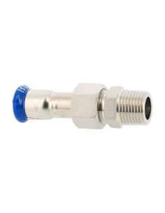 Union inox 316L SERTIsteel PBtub inox 316L à sertir, fond blanc