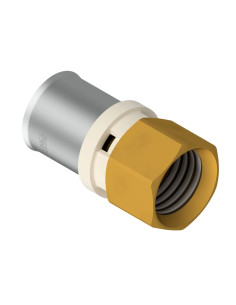 Raccord taraudage XPRT à sertir femelle AIS, fond blanc